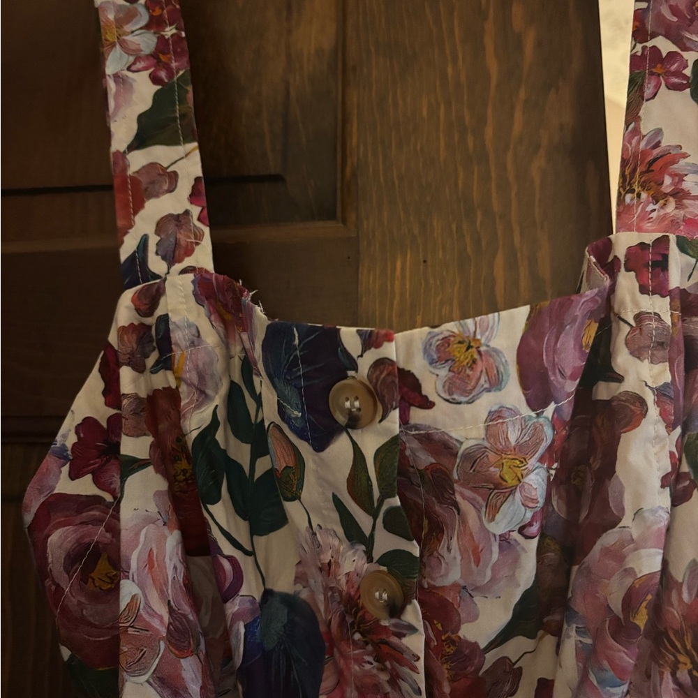 Baltic Born Multicolor Floral Romper - Picture 4 of 5